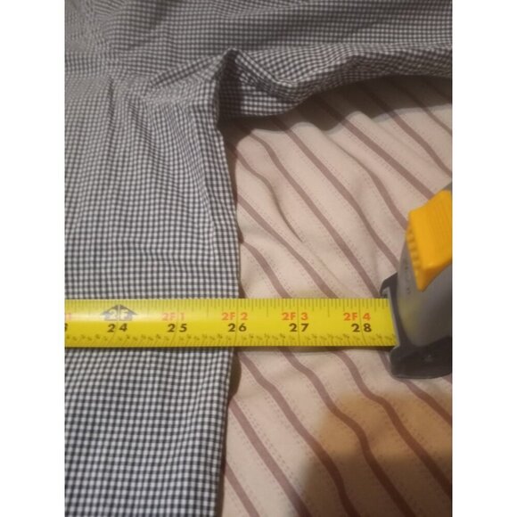 NWT Men Crown & Ivy Motion Flex Classic Fit Blue White Golf Dress Shirt XL New - Picture 14 of 15